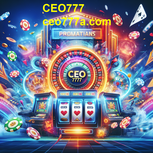 Descubra as Promoções Empolgantes da CEO777